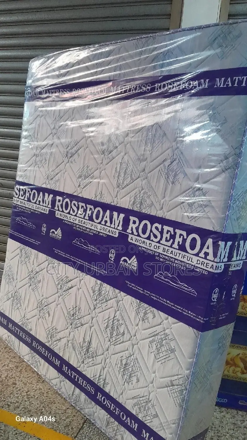 Rosefoam 6x6 by 10 Inches High Density Mattresses