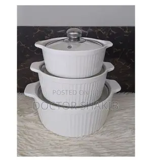 High Quality Generic 3pcs Ceramic Dishes Set