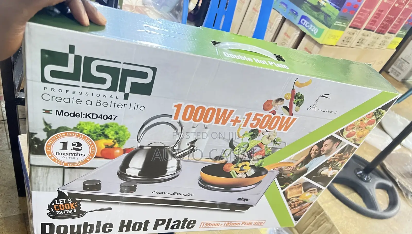 Dubai Double Solid Hotplate
