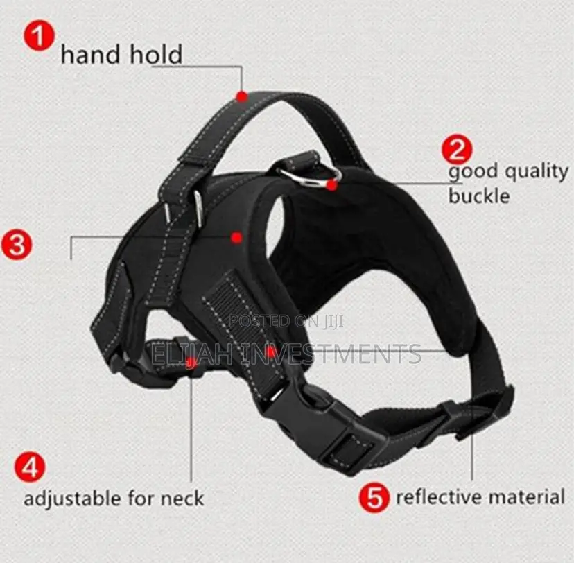 Soft Adjustable Dog Harness