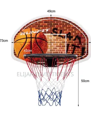 Wall Mounted Fan Basketball Hoop