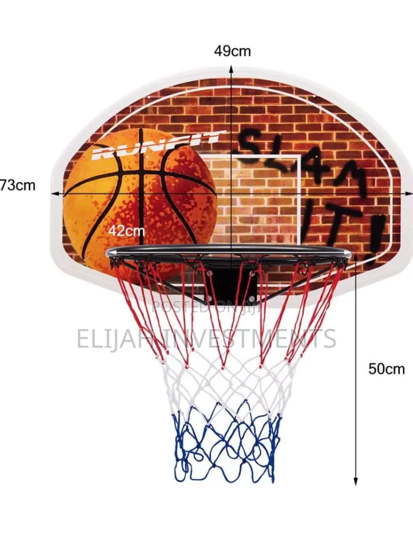 Wall Mounted Fan Basketball Hoop