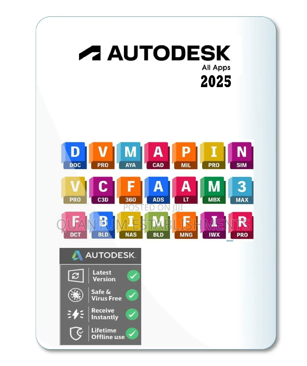 Autodesk 2025 Software Collection Available For Windows
