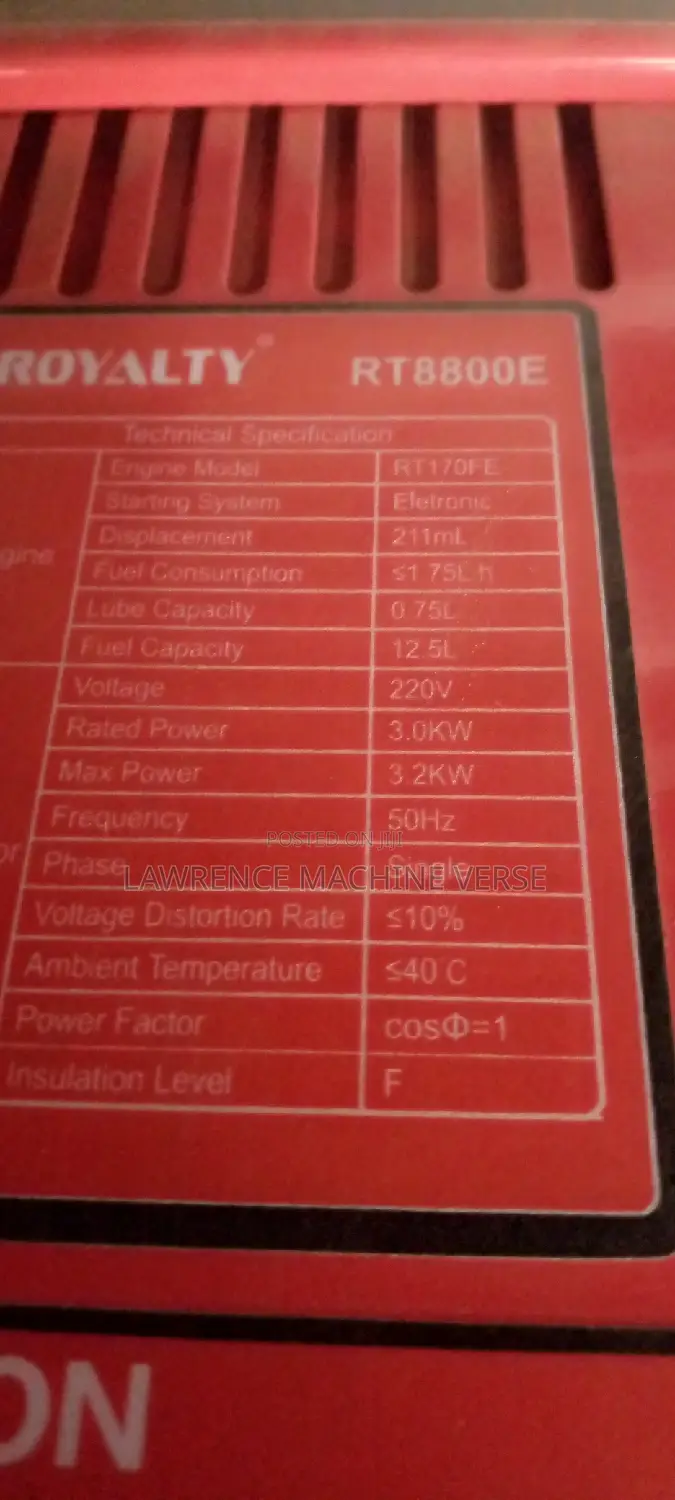 Honda Diesel Generator 8800