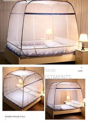 3 Door Mosquito Net- Bed Canopy