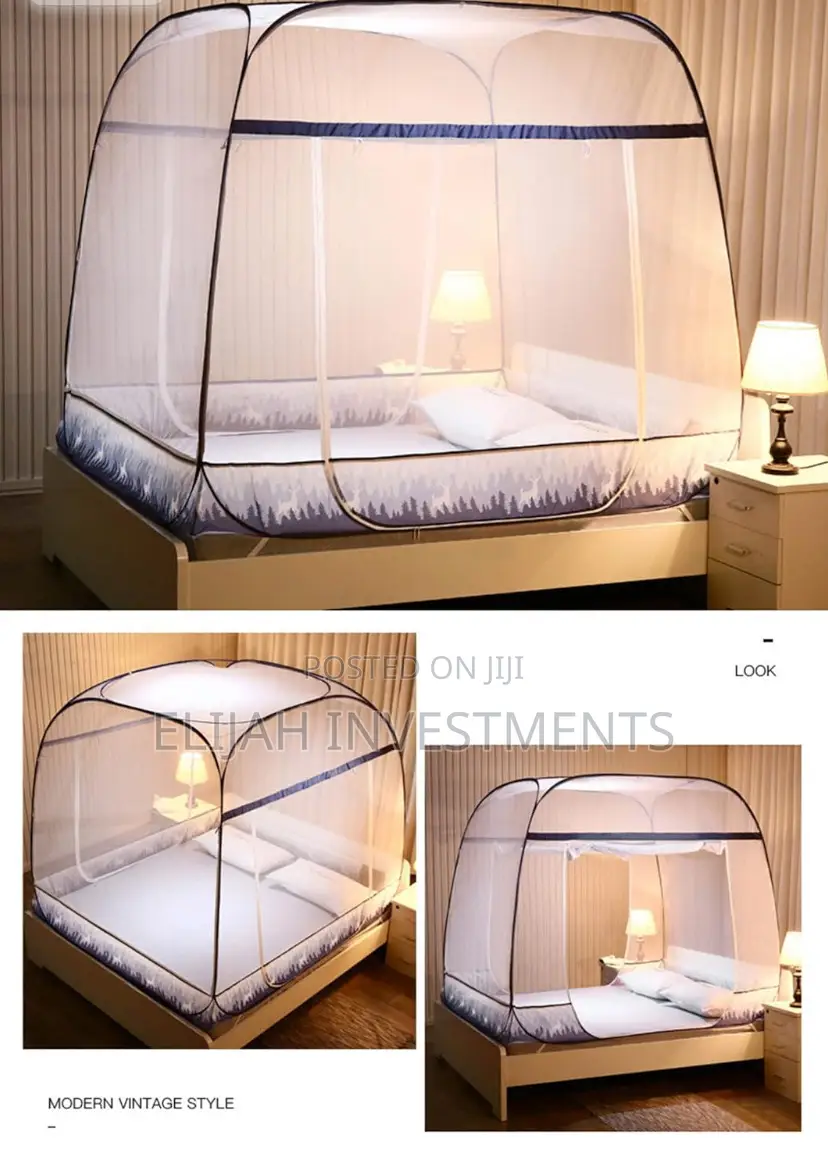 3 Door Mosquito Net- Bed Canopy