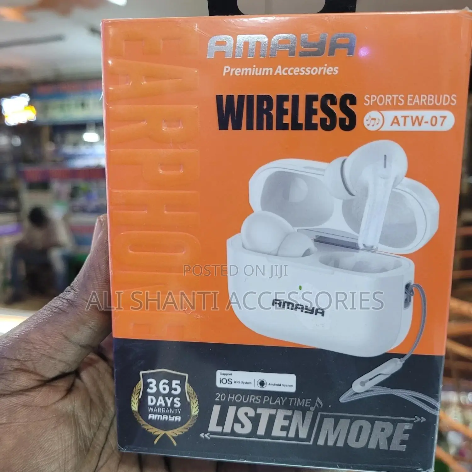 Amaya Wireless/Sports Earbuds/Pure Bass Earbuds