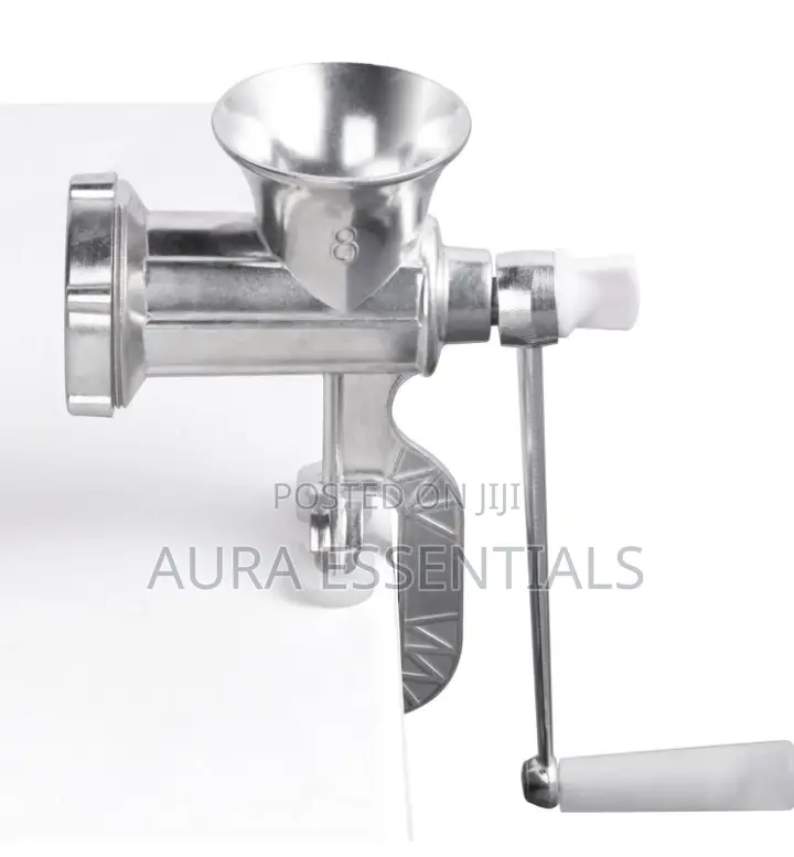 Silver Manual Meat Grinder