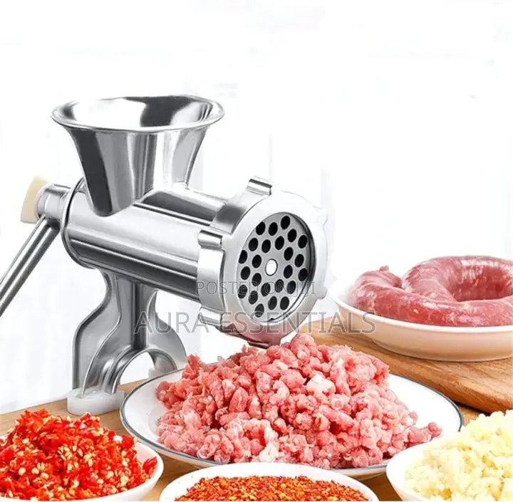 Silver Manual Meat Grinder