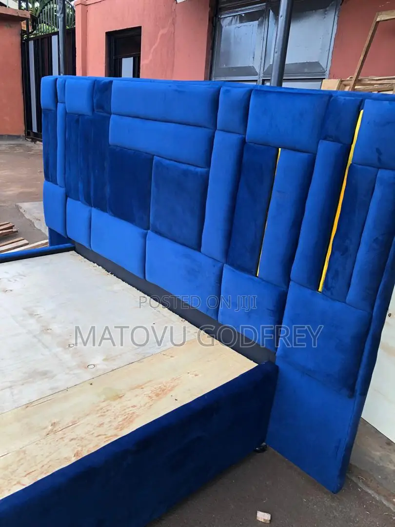 Darkblue 5*6 King Size Bed