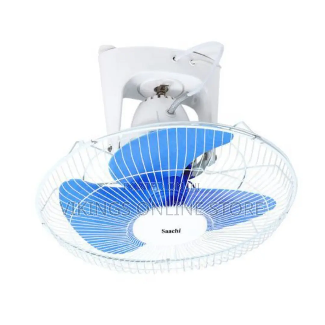 16 Inch Orbit Ceiling Fan With Powerful Motor-White