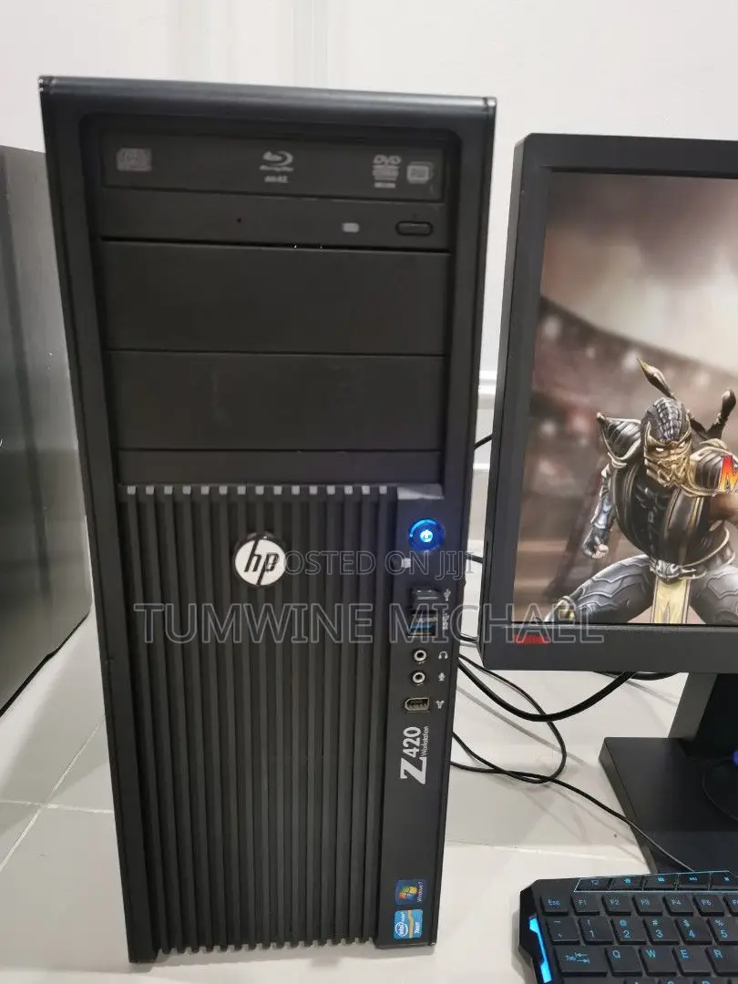 Desktop Computer HP Z420 64GB Intel Xeon SSD 1T