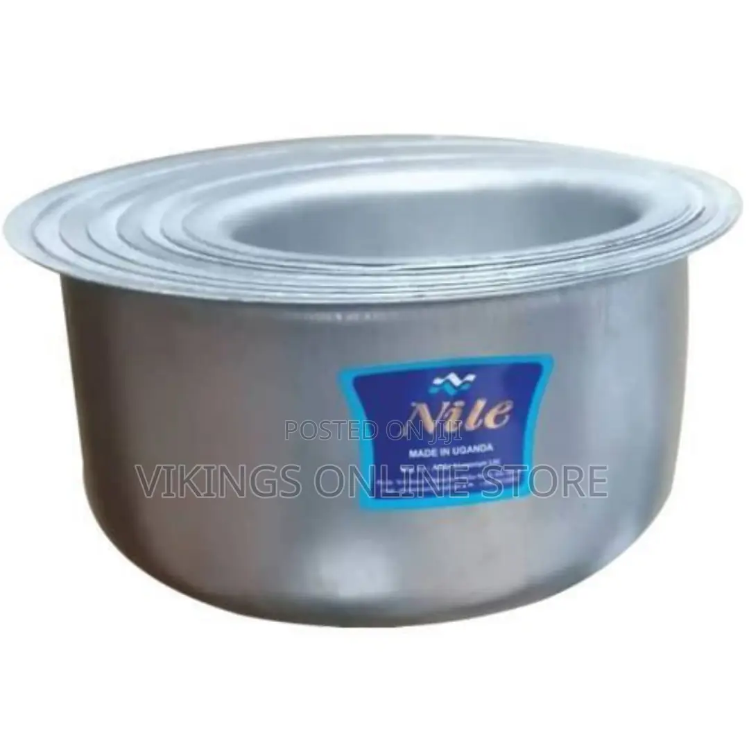 Nile 8 Pieces Set of Saucepans With Round Bottom - Grey