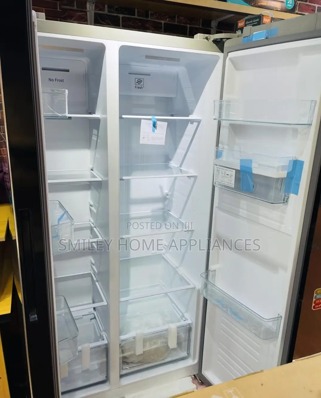 670ltrs Pixels Side by Side Refrigerator