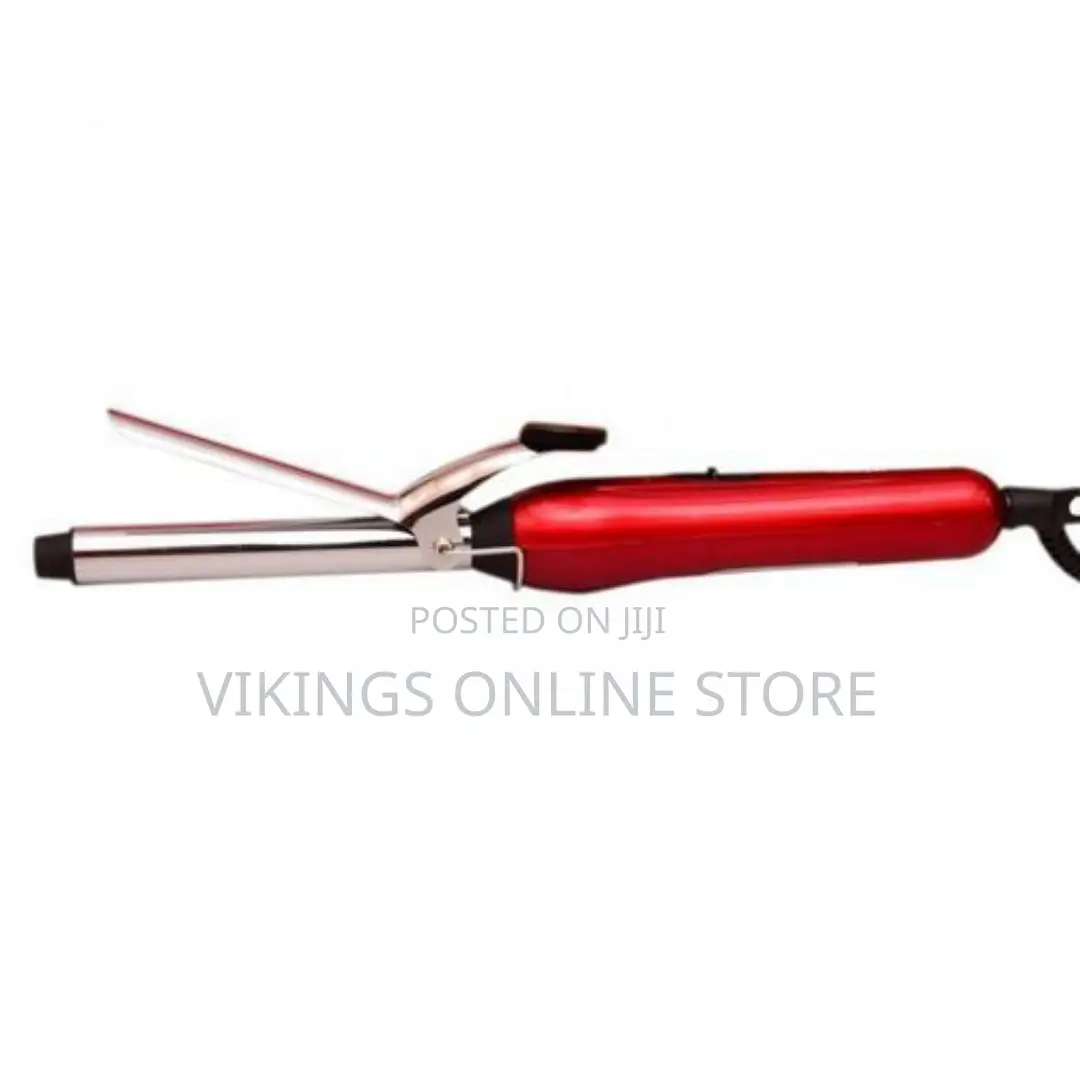 2 in 1 Hair Curler and Straightening Iron Detachable Comb