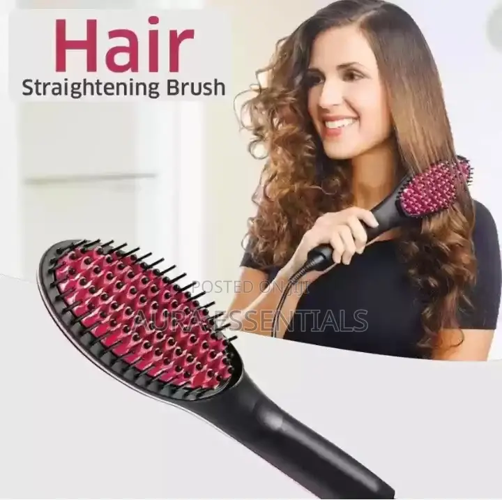 NEW Straight Hair Straightener Comb Brush