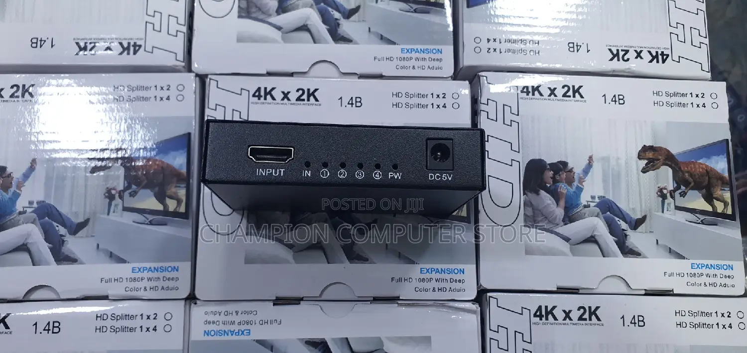  X 3D HDMI Splitter 4ways