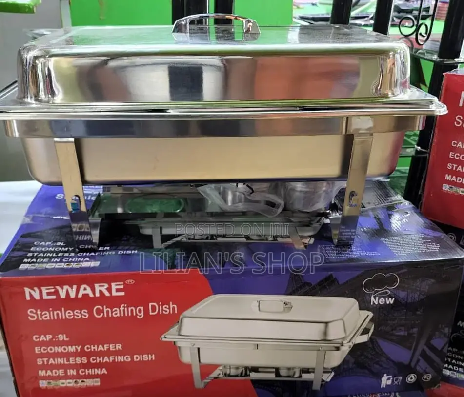 3 Compartments Chaffing Dishes-9litrs