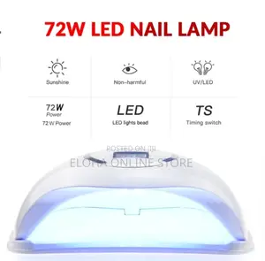 72W New 5 Plus UV LED Nail Lamp/Nail Dryer