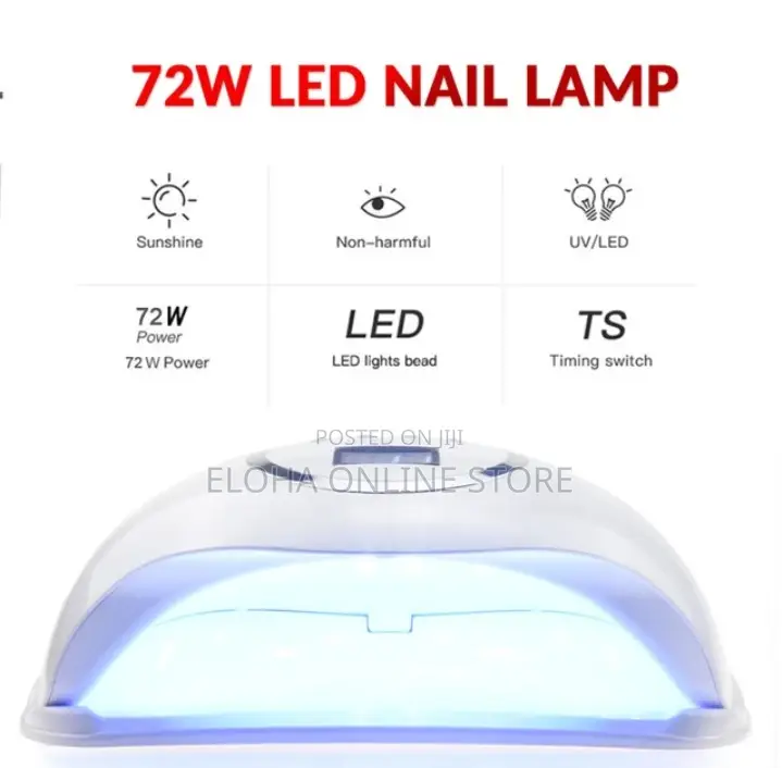 72W New 5 Plus UV LED Nail Lamp/Nail Dryer