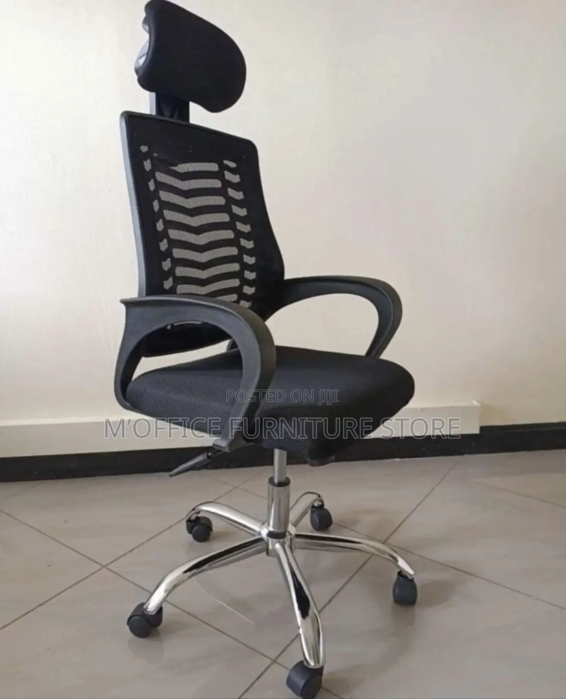 Headrest Mesh Back Office Chair