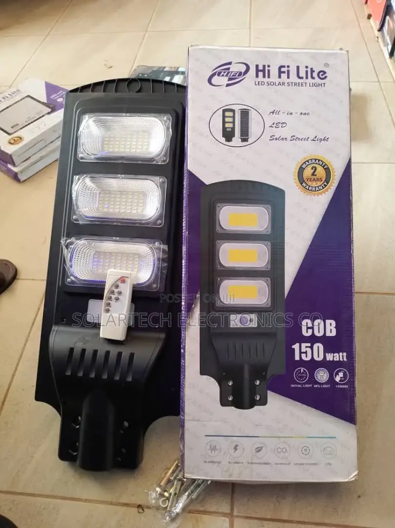 150w Solar Street Lights