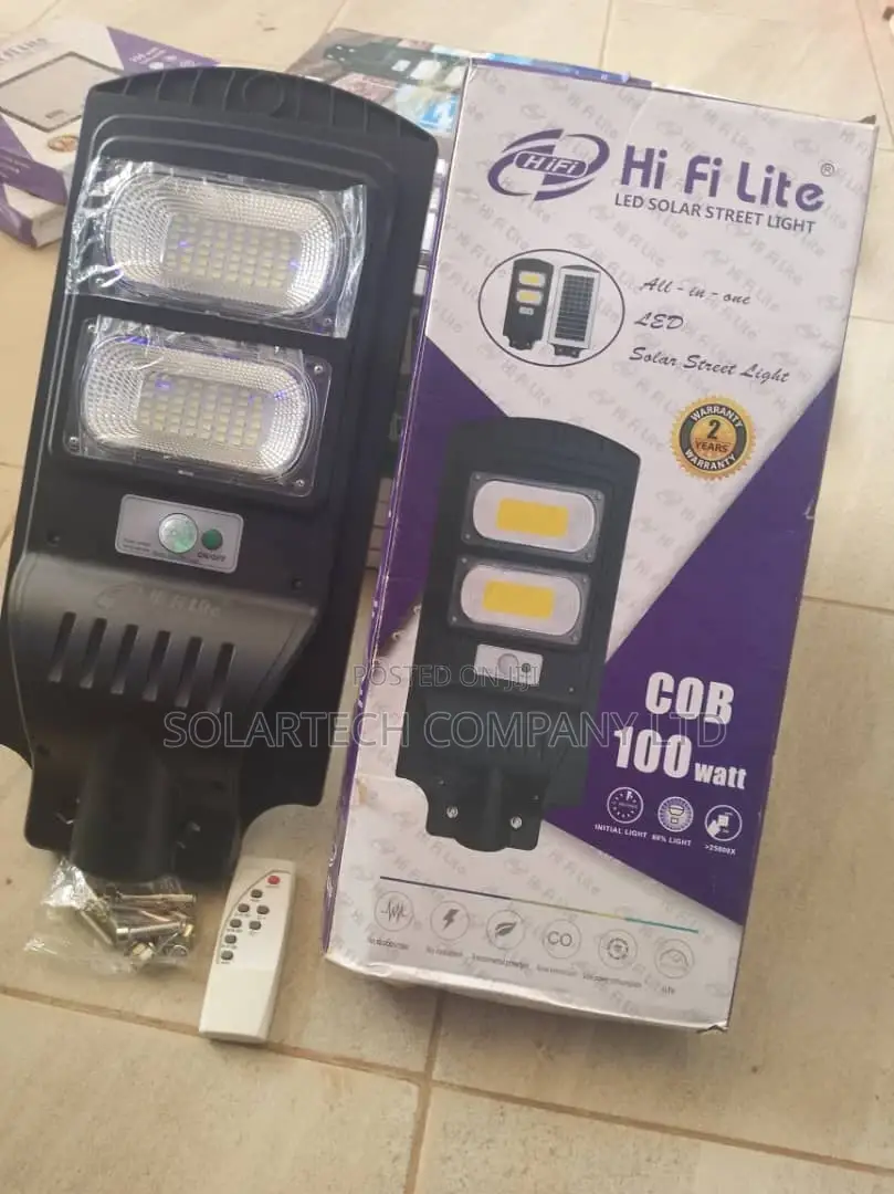 100W Led Solar Street Lights