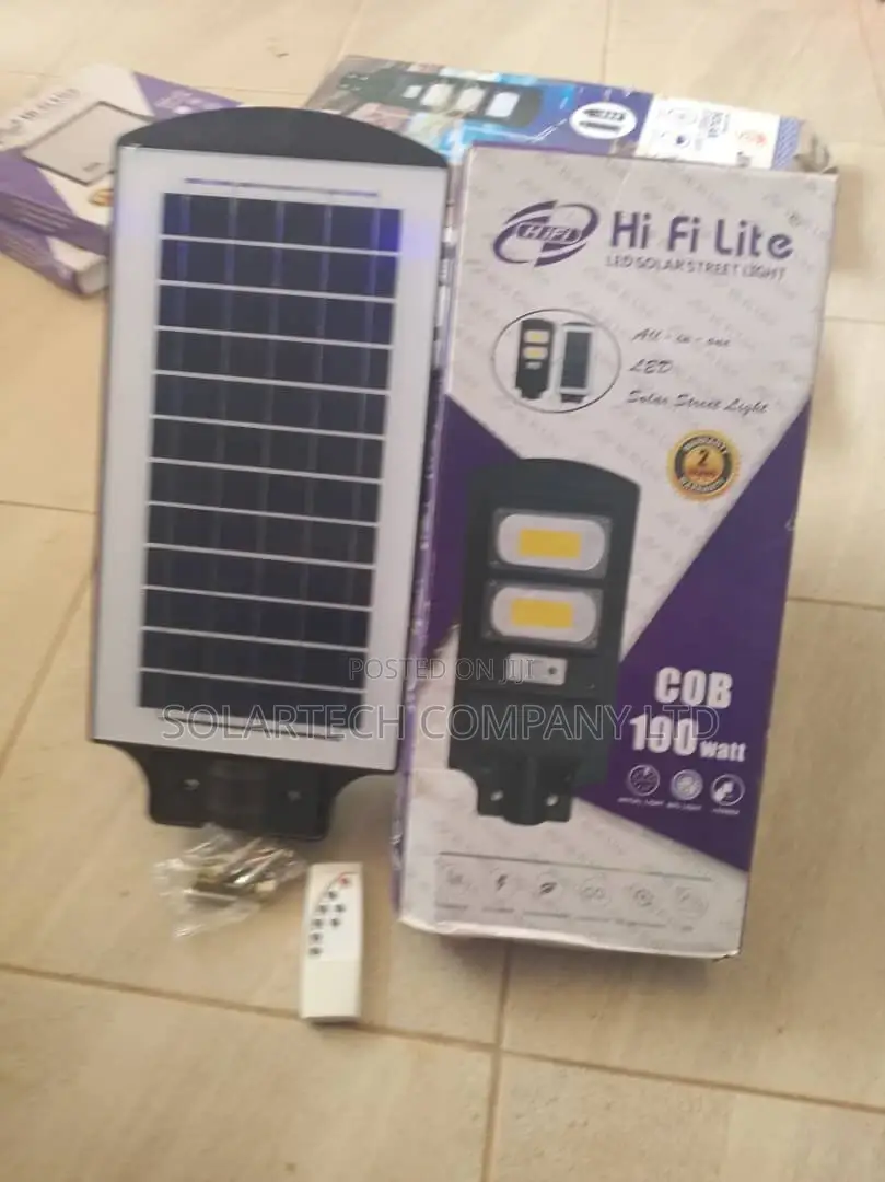 100W Led Solar Street Lights