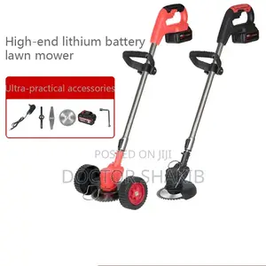 Photo - Rechargeable Grass Cutter/Lawnmower