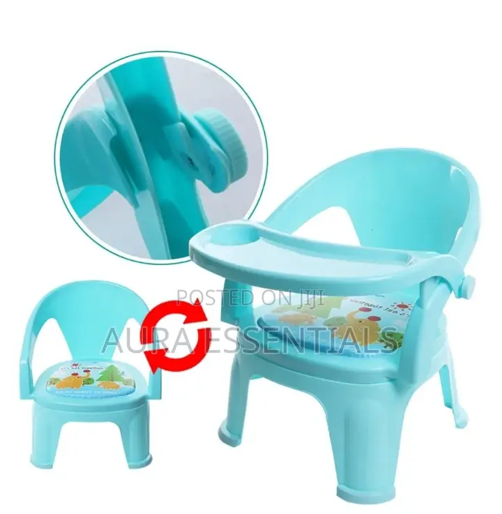 Children's Plastic Dinning Armchair Stool