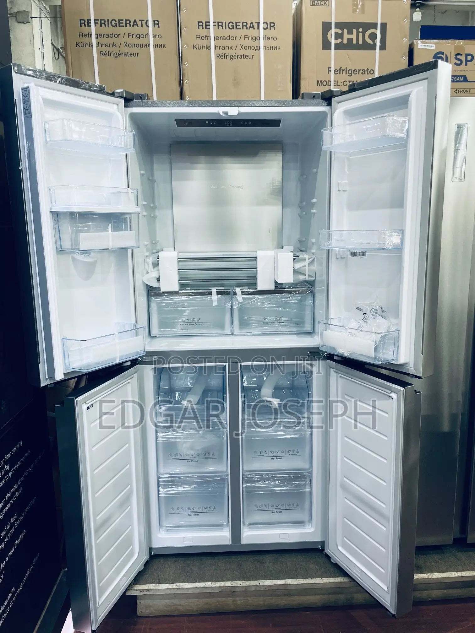 561 Hisense Refrigerator Side by Side
