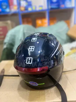 Riding Black Helmet