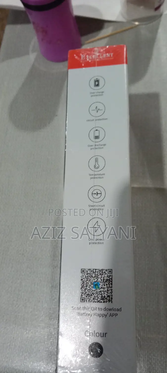 Excellent 20000mah Four Inbuilt Cables + LED Big Light PB