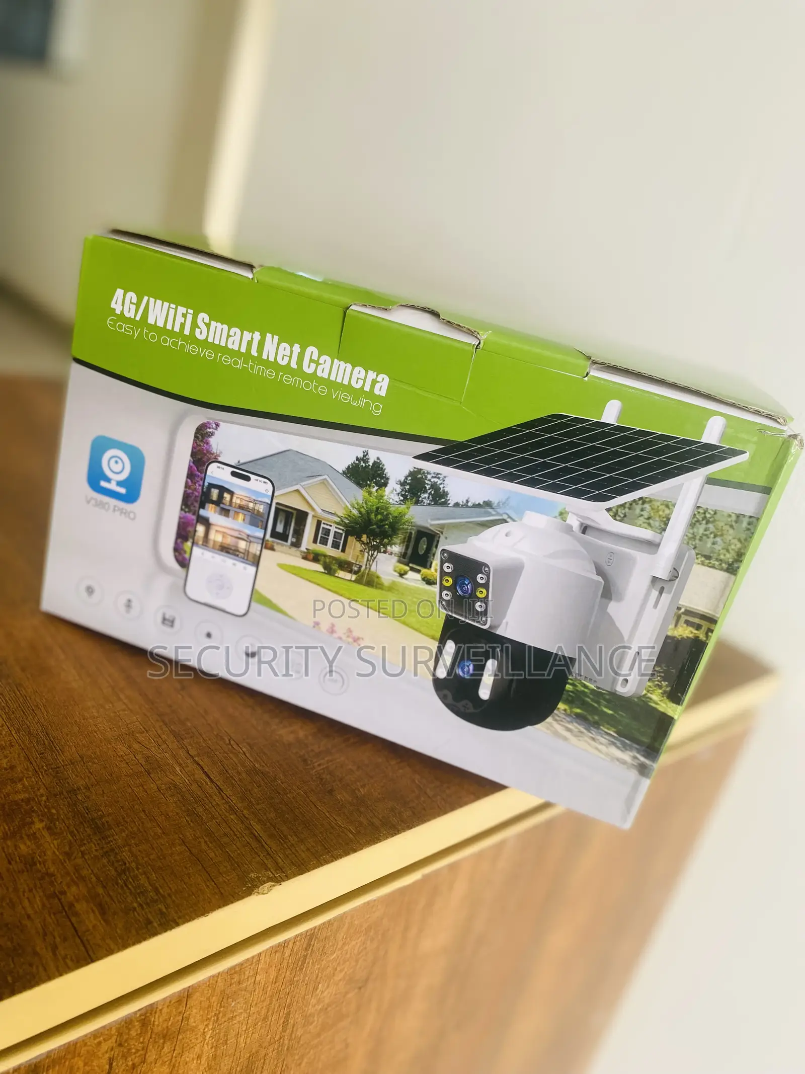 5mp Solar Camera Dual Lens 360 Degrees 4g Simcard