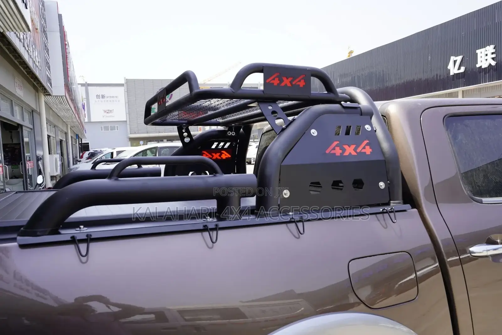 Stainless Steel Roll Bar With Roof Rack for Hilux Revo Rocco