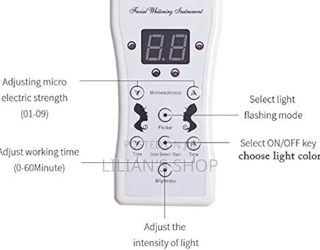 7 Colors Led Face Mask for Facial and Neck