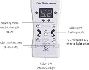 7 Colors Led Face Mask for Facial and Neck