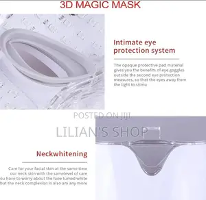 7 Colors Led Face Mask for Facial and Neck