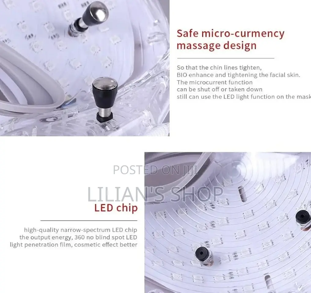7 Colors Led Face Mask for Facial and Neck