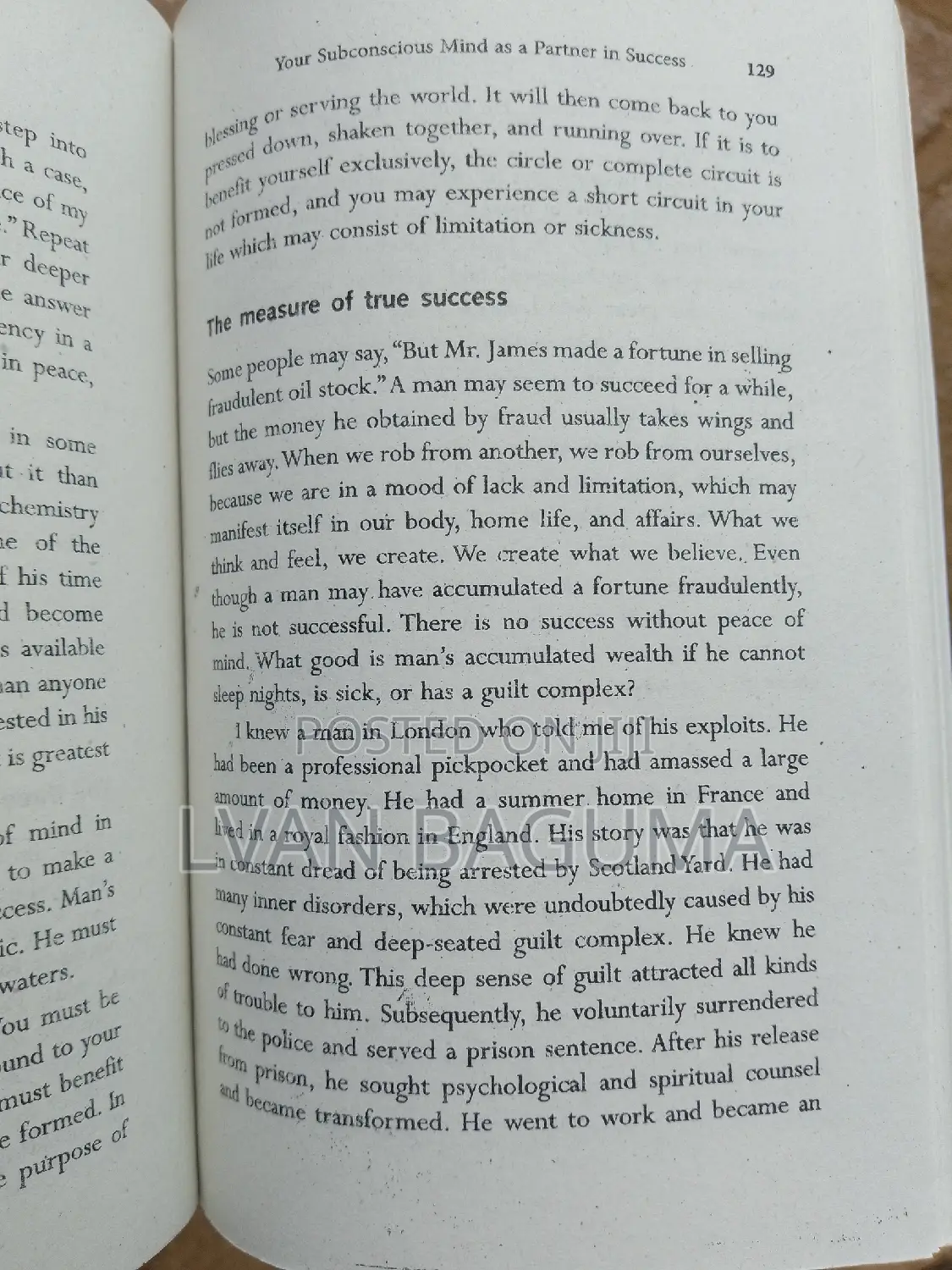 The Power of Your Subconscious Mind Book - Dr. Joseph Murphy