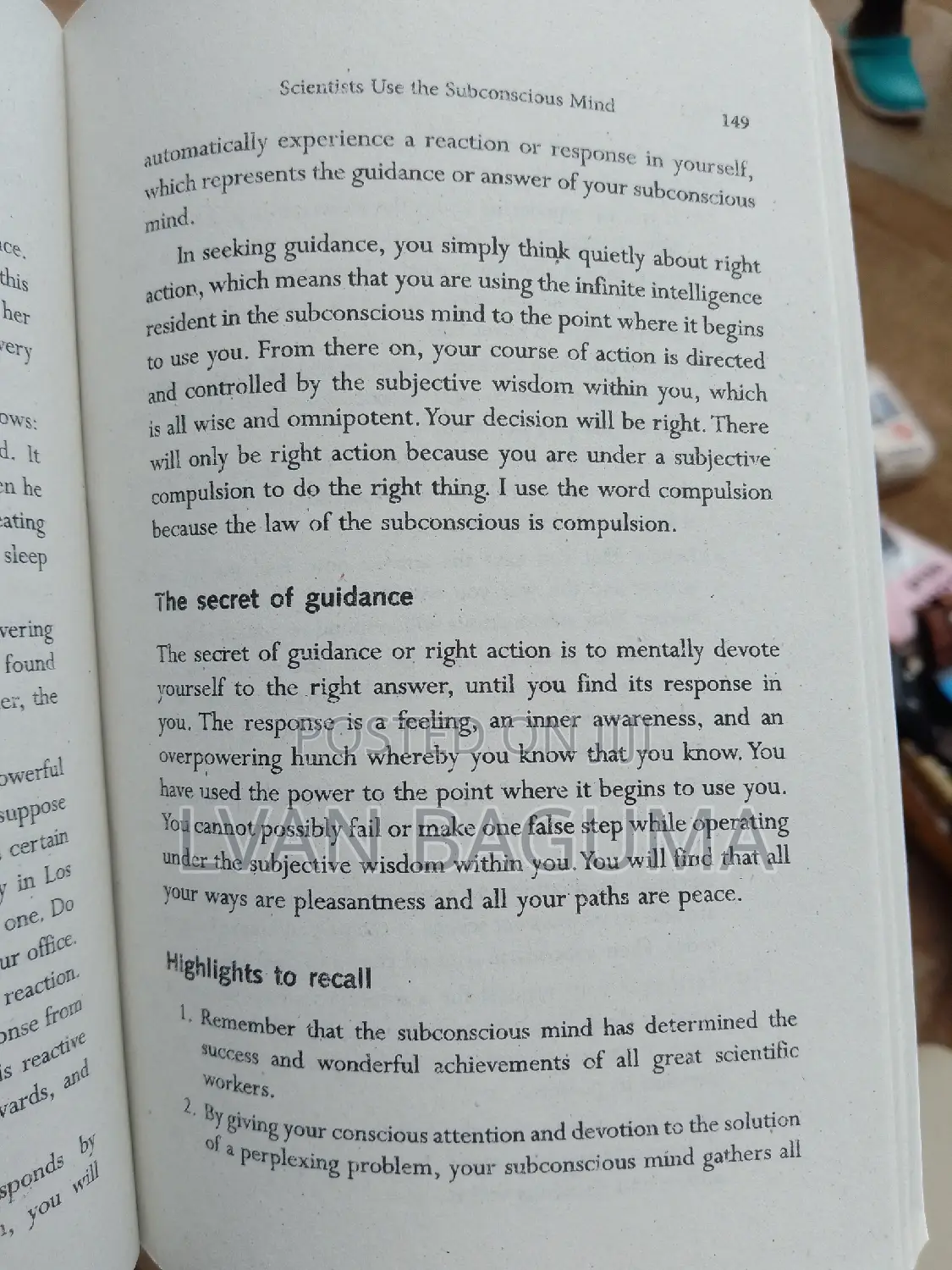 The Power of Your Subconscious Mind Book - Dr. Joseph Murphy