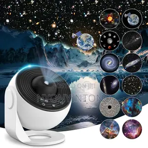 Galaxy Projector With 13 Different Scenes.