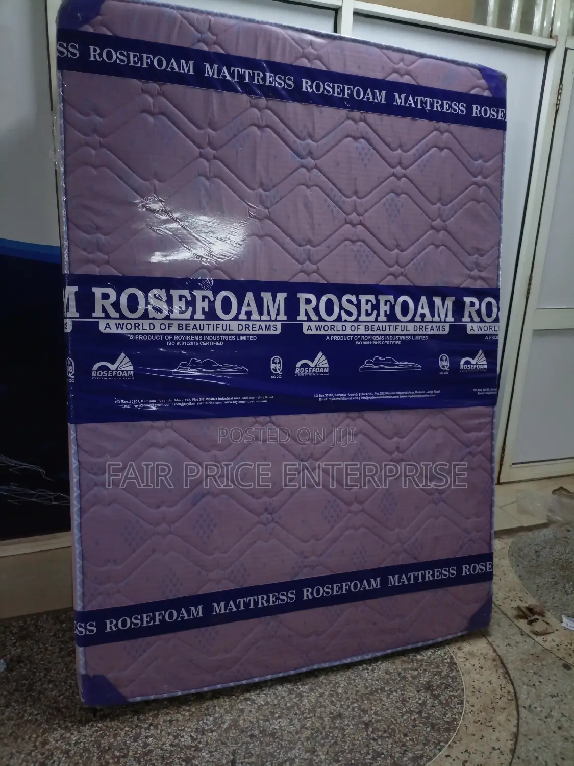 Rosefoam Mattresses High Density 3*6 By6 Inches