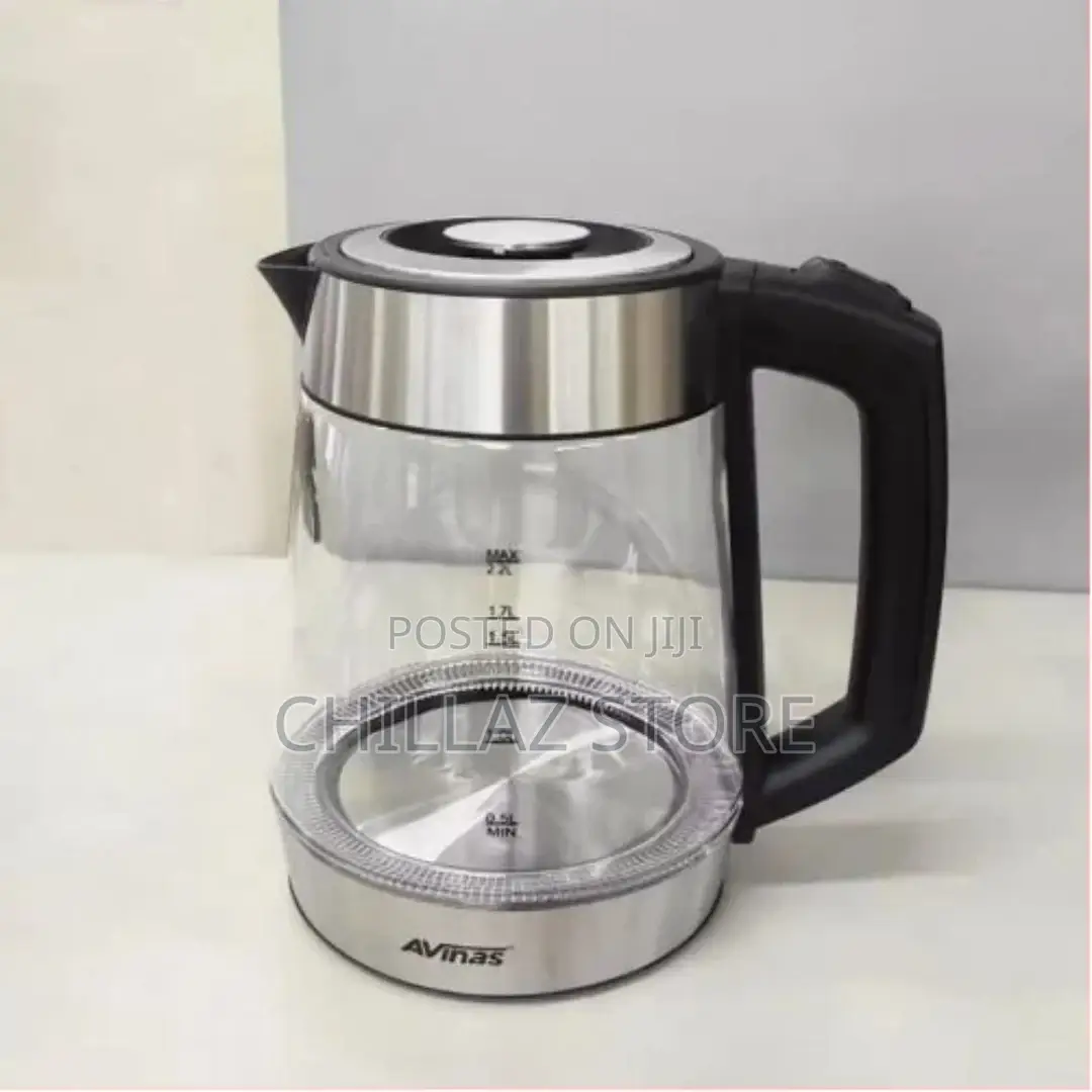 AVINAS 2.2 Litre Glass Electric Milk Water Boiling Kettle