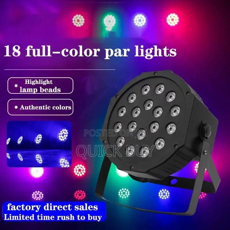 18 Led DJ Par Lights