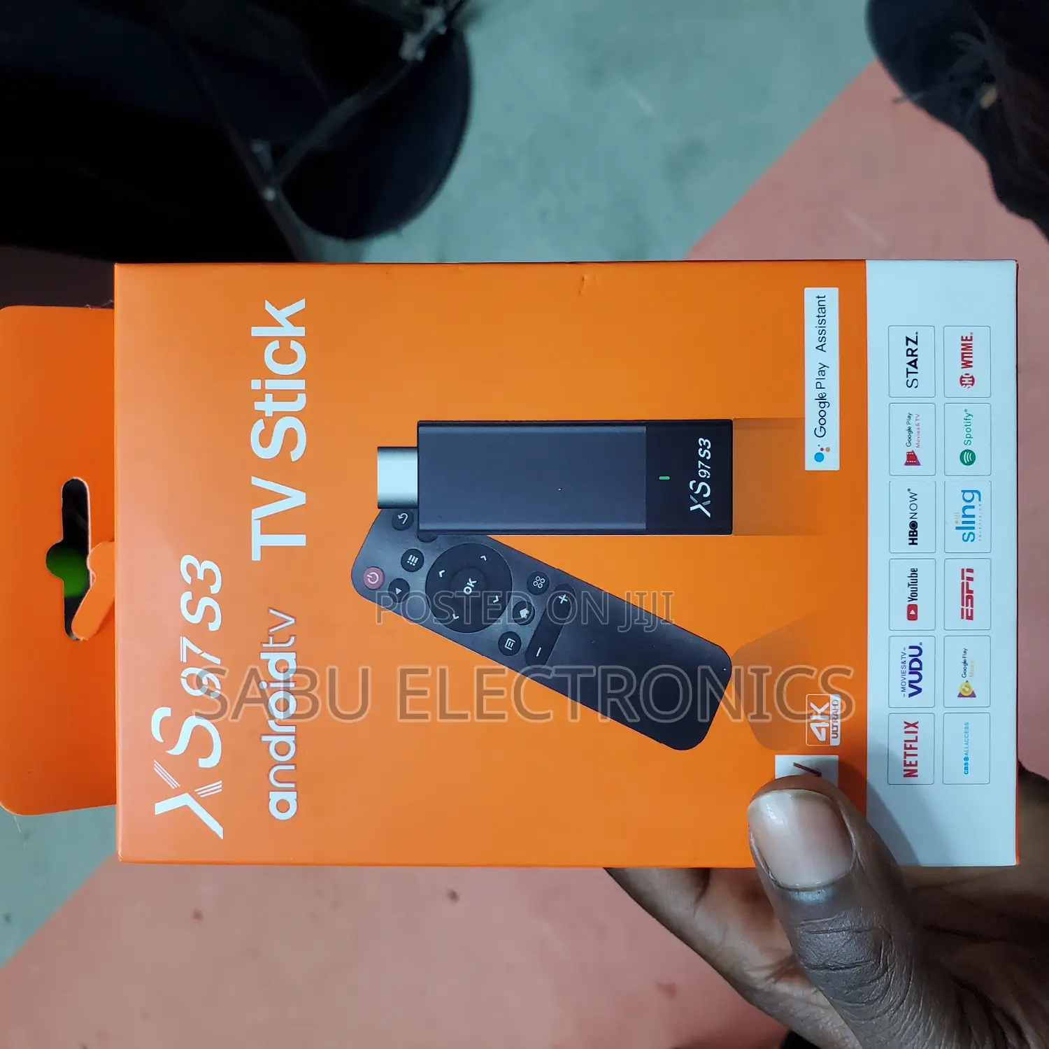 Android TV Stick XS97S3 With Google Play Assistant