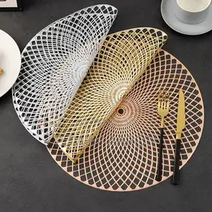 12pcs PVC Round Tablemats