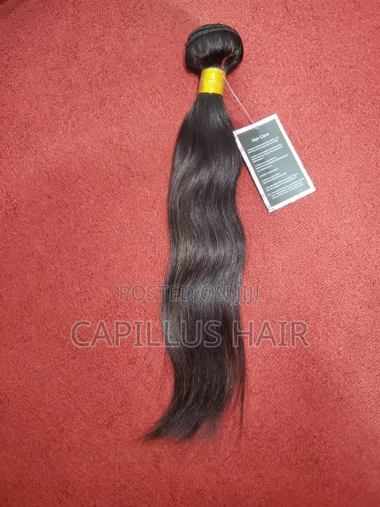 16 Inch Straight Wave ( Human Hair)