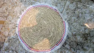 Fiber Round Unique Table Mats 12pics DZN