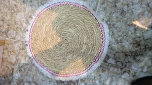 Fiber Round Unique Table Mats 12pics DZN